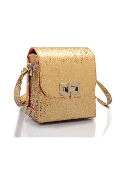 Gold Glitter Bag