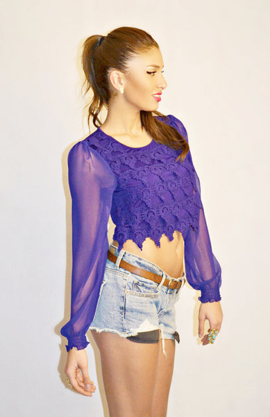 Jasmine Crochet Top